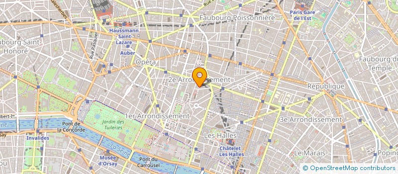 localisation de l'entreprise FONDS DE DOTATION ACADEMIE JACQUES ISNARD POUR LA PROMOTION ET LE DEVELOPPEMENT DE LA PROFESSION D'HUISSIER DE JUSTICE  PARIS