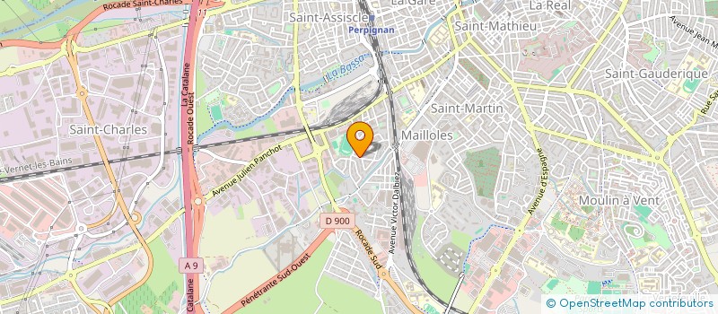 localisation de l'entreprise FONDS DE DOTATION ACEF POAA SOLIDARITE à PERPIGNAN