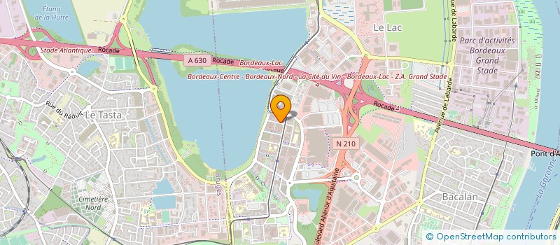 localisation de l'entreprise FONDS DE DOTATION  ADOPTIFY  BORDEAUX