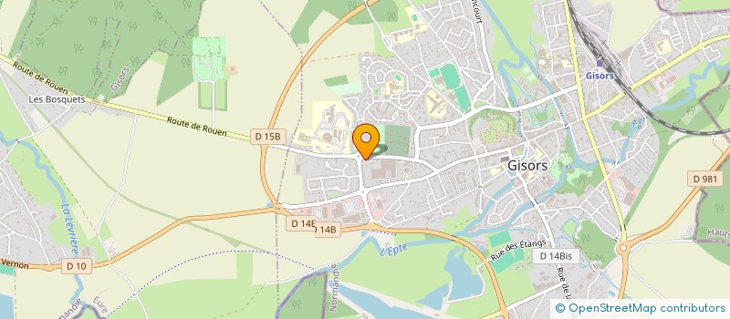 localisation de l'entreprise FONDS DE DOTATION ALBERT JACQUARD AU PROFIT DU POLE SANITAIRE DU VAXIN  GISORS