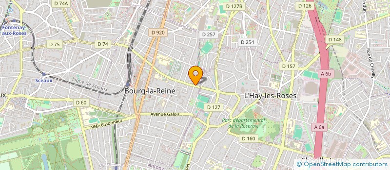 localisation de l'entreprise FONDS DE DOTATION ALLIANCE POUR VIVRE DURABLEMENT (AVD) à BOURG-LA-REINE