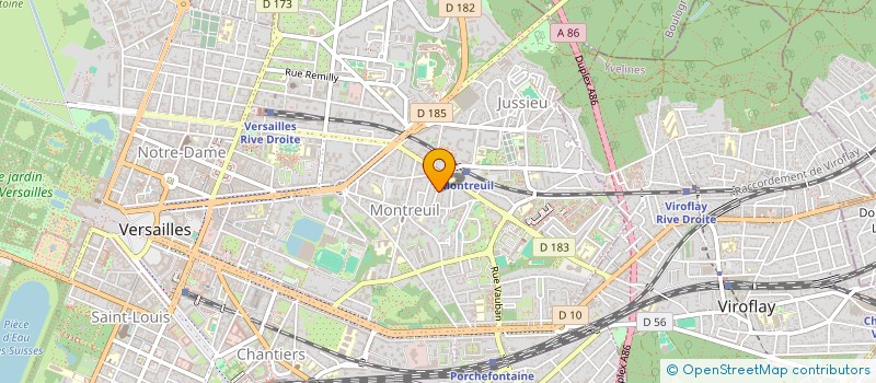 localisation de l'entreprise FONDS DE DOTATION ALTERIAM  VERSAILLES