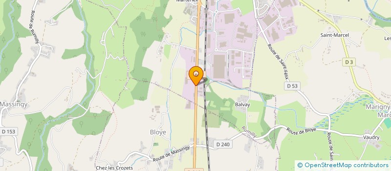 localisation de l'entreprise FONDS DE DOTATION ALYA  RUMILLY