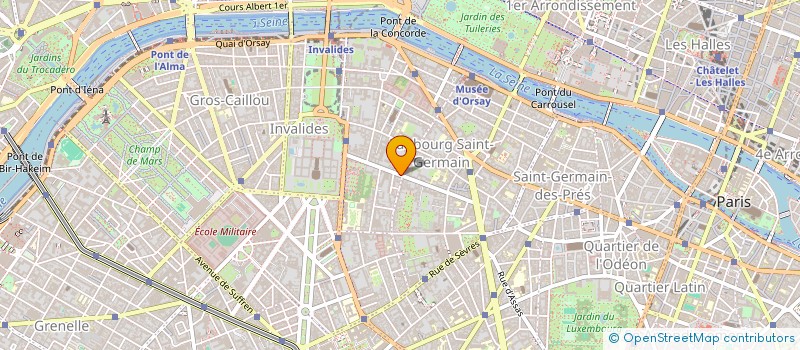 localisation de l'entreprise FONDS DE DOTATION ANDRE ET BERTHE NOUFFLARD à PARIS