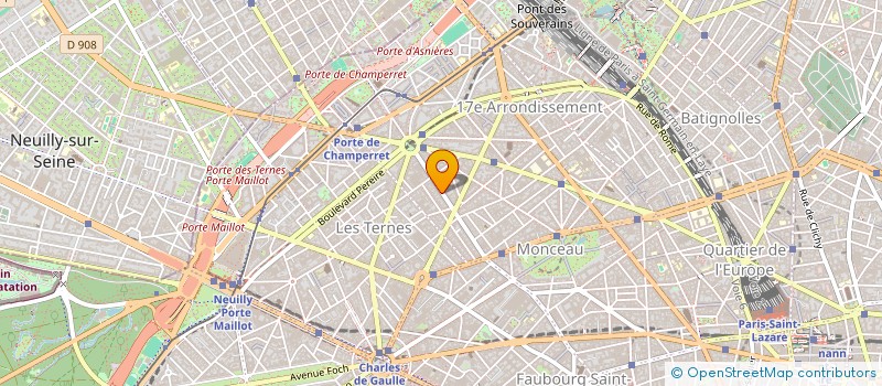 localisation de l'entreprise FONDS DE DOTATION ANGE  PARIS
