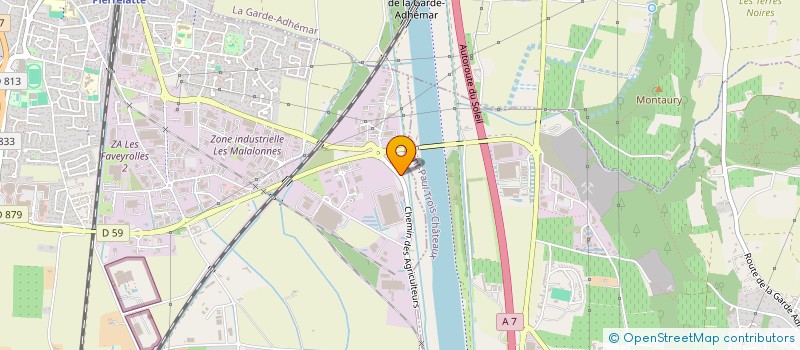 localisation de l'entreprise FONDS DE DOTATION ANIMAL DEVOTION  PIERRELATTE