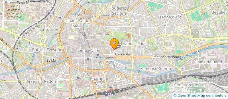 localisation de l'entreprise FONDS DE DOTATION ARCHITECTURE BRETAGNE à RENNES