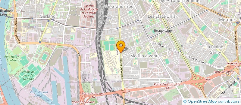 localisation de l'entreprise FONDS DE DOTATION ARHM  LYON