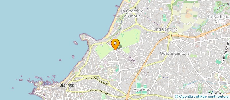 localisation de l'entreprise FONDS DE DOTATION ARNAUD MASSY BIARRITZ à BIARRITZ