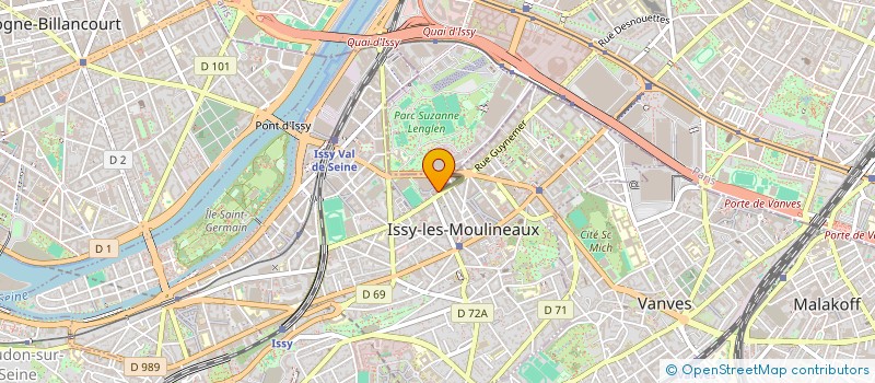 localisation de l'entreprise FONDS DE DOTATION ARTE KINO à ISSY-LES-MOULINEAUX