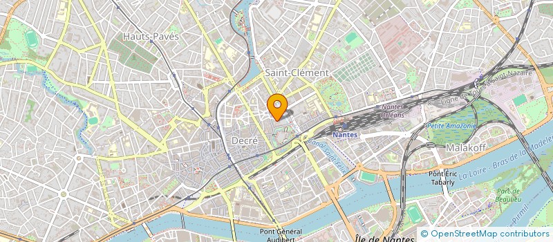 localisation de l'entreprise FONDS DE DOTATION ATOUT5PARTAGE à NANTES
