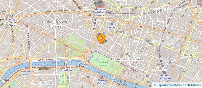 localisation de l'entreprise FONDS DE DOTATION AUDIT - DUPREY - FEKL à PARIS