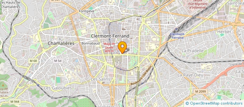 localisation de l'entreprise FONDS DE DOTATION AUREP MECENAT  CLERMONT-FERRAND