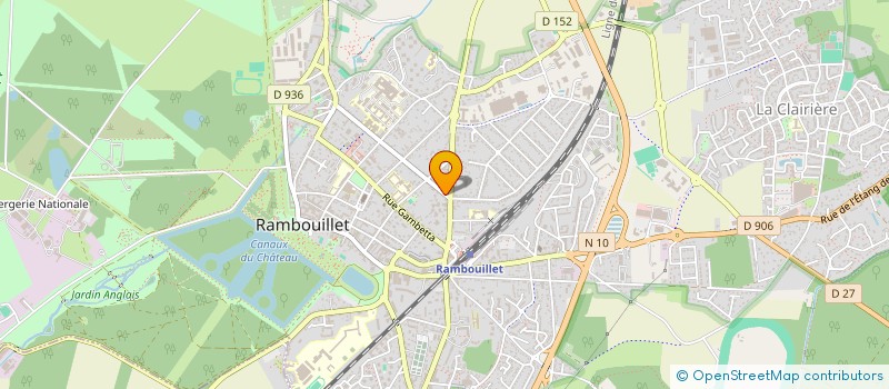 localisation de l'entreprise FONDS DE DOTATION AURORE ET FAMILLES à RAMBOUILLET