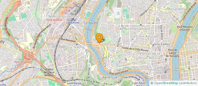 localisation de l'entreprise FONDS DE DOTATION AVENIR DES GRANDS FLEUVES à LYON