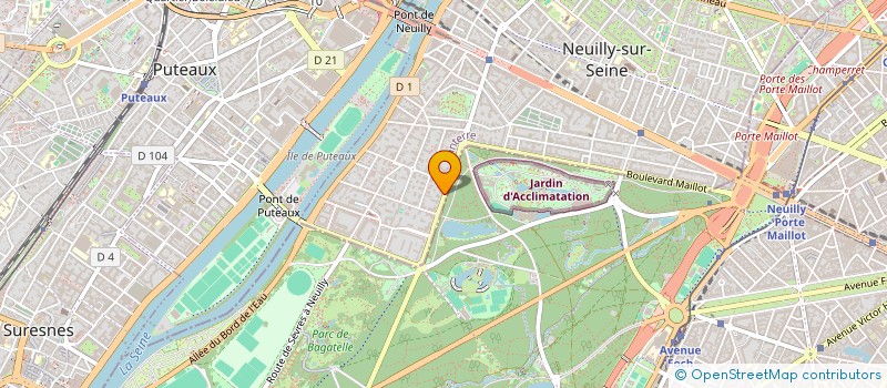 localisation de l'entreprise FONDS DE DOTATION AVISO à NEUILLY-SUR-SEINE