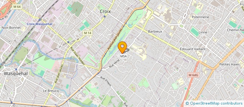 localisation de l'entreprise FONDS DE DOTATION AXAET à CROIX