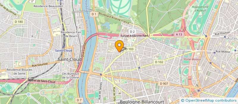 localisation de l'entreprise FONDS DE DOTATION AZICKIA à BOULOGNE-BILLANCOURT