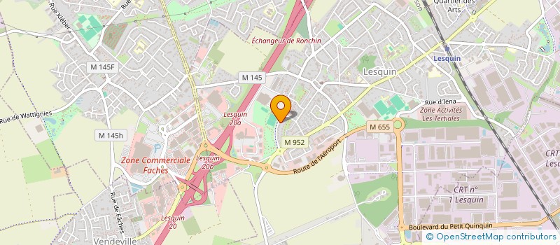 localisation de l'entreprise FONDS DE DOTATION BOULANGER à LESQUIN