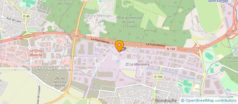 localisation de l'entreprise FONDS DE DOTATION BOVIS FONDS D'ACTIONS à FLEURY-MEROGIS
