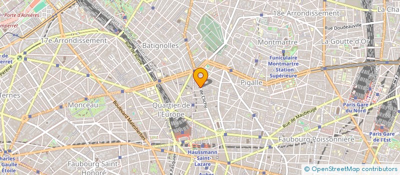 localisation de l'entreprise FONDS DE DOTATION CAISSA  PARIS