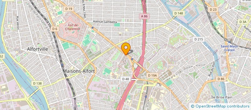 localisation de l'entreprise FONDS DE DOTATION CAP SANTE POUR TOUS à MAISONS-ALFORT