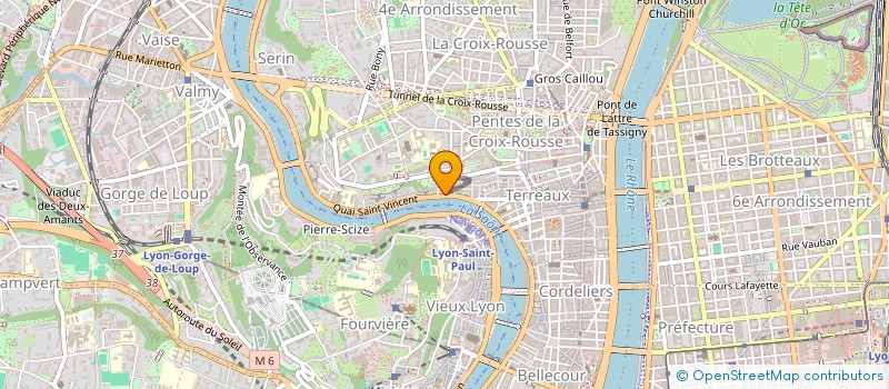 localisation de l'entreprise FONDS DE DOTATION CAPSULE D'ART à LYON