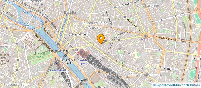 localisation de l'entreprise FONDS DE DOTATION CATHARSIS ARTS FOUNDATION  PARIS