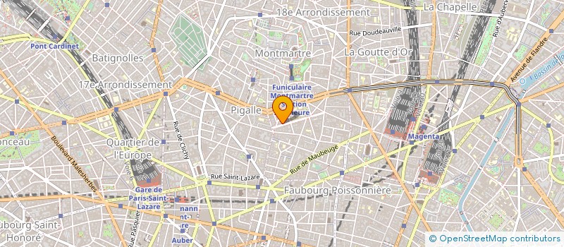 localisation de l'entreprise FONDS DE DOTATION CHARLES EMILE MATHON  PARIS