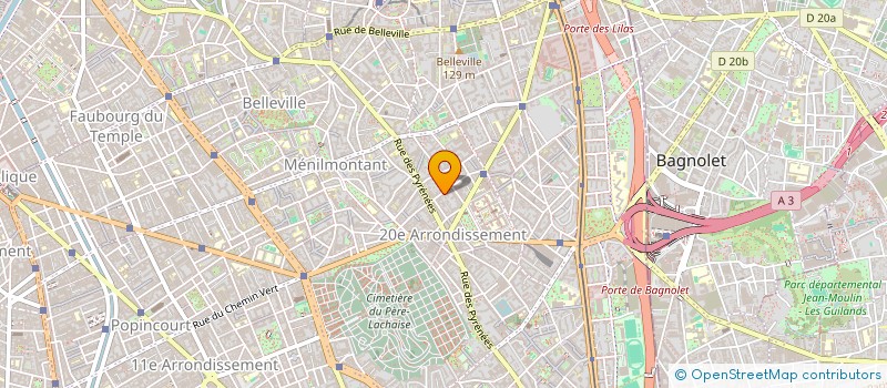 localisation de l'entreprise FONDS DE DOTATION CITES CARITAS PATRIMOINE  PARIS