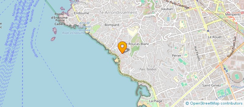 localisation de l'entreprise FONDS DE DOTATION COMPAGNON à MARSEILLE