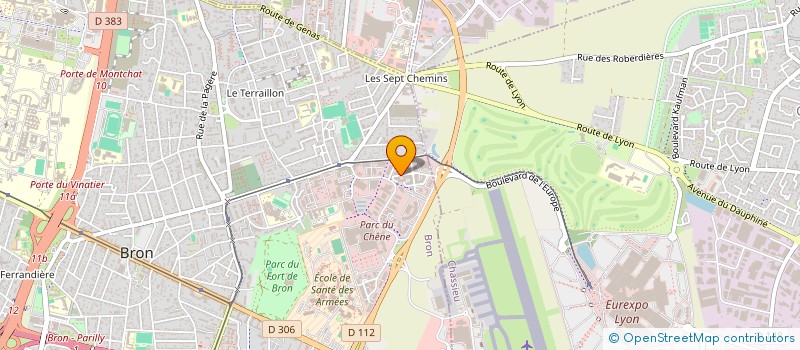 localisation de l'entreprise FONDS DE DOTATION CONVAIRGENCE à BRON