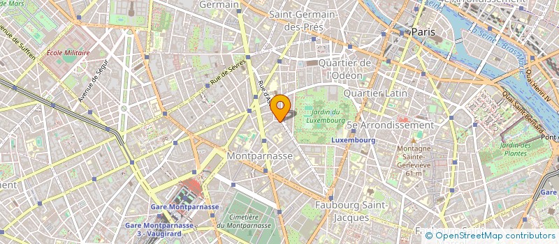 localisation de l'entreprise FONDS DE DOTATION CORREF & COMPAGNIE  PARIS