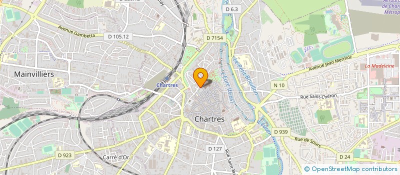 localisation de l'entreprise FONDS DE DOTATION COSMETIC VALLEY/ESSEC à CHARTRES