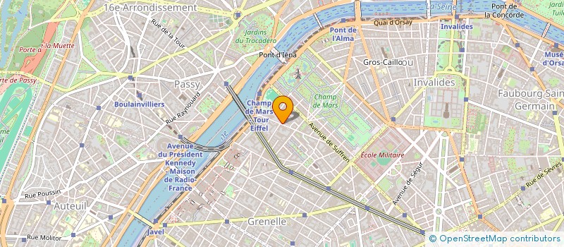 localisation de l'entreprise FONDS DE DOTATION CSL BEHRING POUR LA RECHERCHE  PARIS