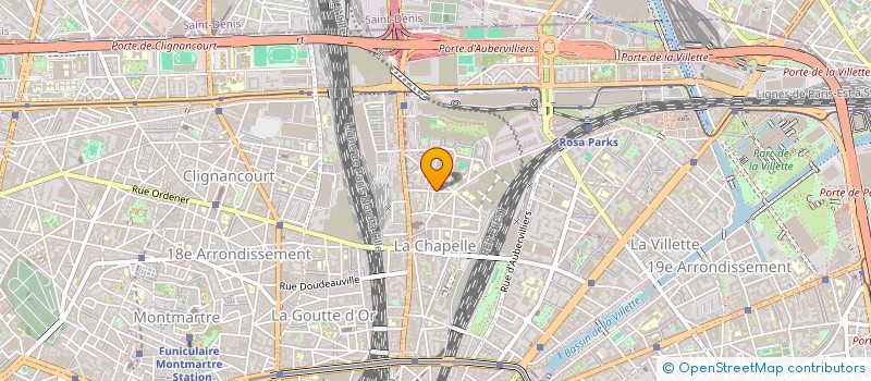 localisation de l'entreprise FONDS DE DOTATION CSPH, POUR LE SOUTIEN DE LA CREATION MUSICALE INDEPENDANTE  PARIS