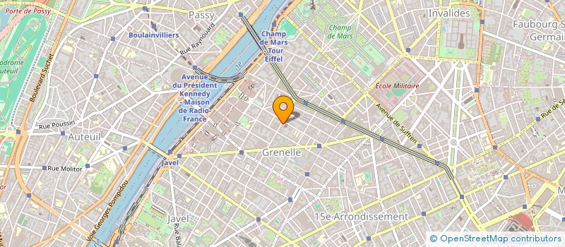 localisation de l'entreprise FONDS DE DOTATION DE L'ASSOCIATION FRANCAISE DES OEUVRES HOSPITALIERES DE SAINT LAZARE DE JERUSALEM (OSLJ)  PARIS