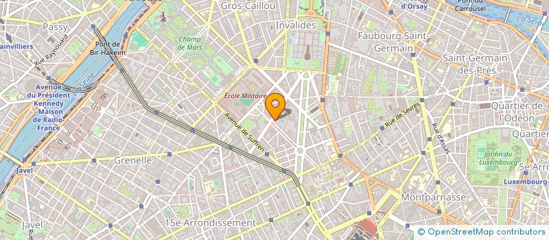 localisation de l'entreprise FONDS DE DOTATION DE L ASSOCIATION HOPITAL DE CAMPAGNE à PARIS