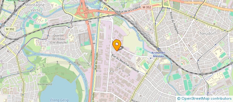 localisation de l'entreprise FONDS DE DOTATION DE L'ETOILE NOIRE DE STRASBOURG à STRASBOURG