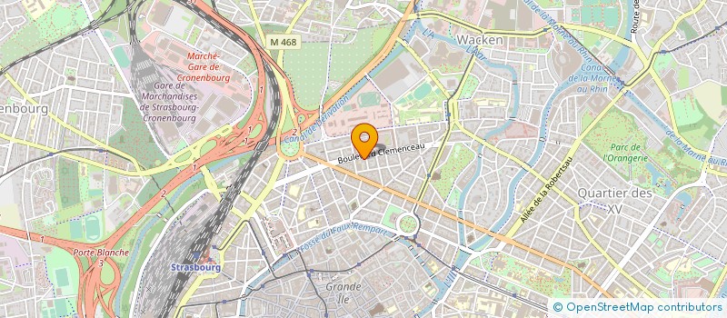 localisation de l'entreprise FONDS DE DOTATION DE LA FAMILLE BROLL à STRASBOURG
