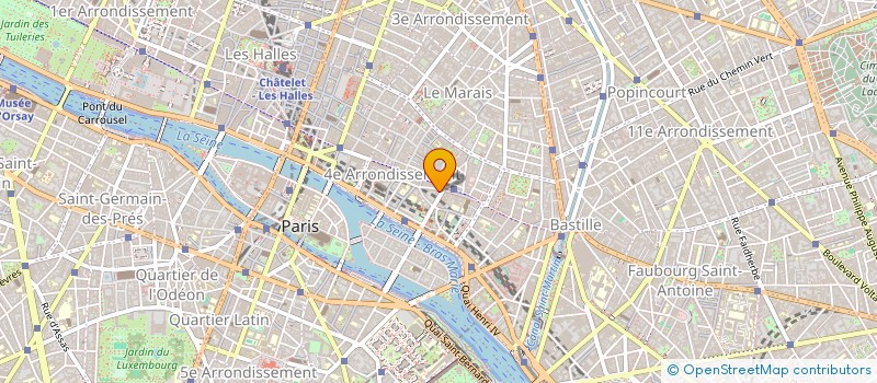 localisation de l'entreprise FONDS DE DOTATION DE LA MAISON EUROPEENNE DE LA PHOTOGRAPHIE  PARIS