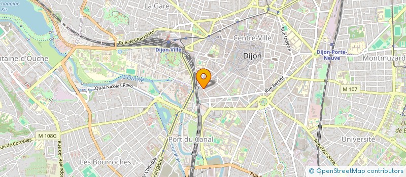 localisation de l'entreprise FONDS DE DOTATION DE LA SOCIETE DIJONNAISE DE L'ASSISTANCE PAR LE TRAVAIL  DIJON