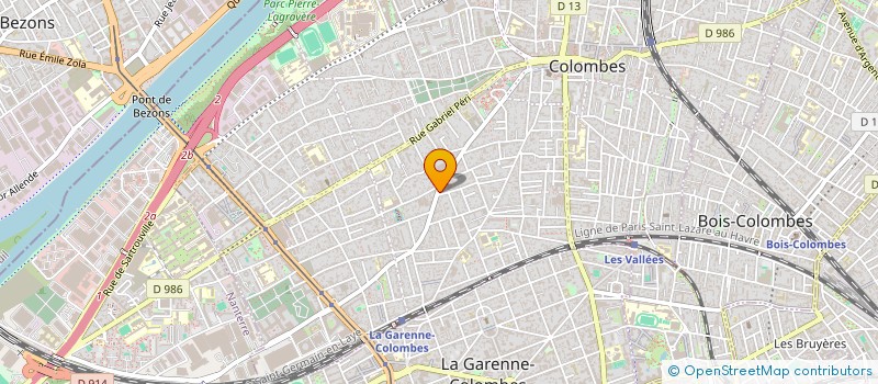 localisation de l'entreprise FONDS DE DOTATION DELACHAUX SOLIDARITE à COLOMBES