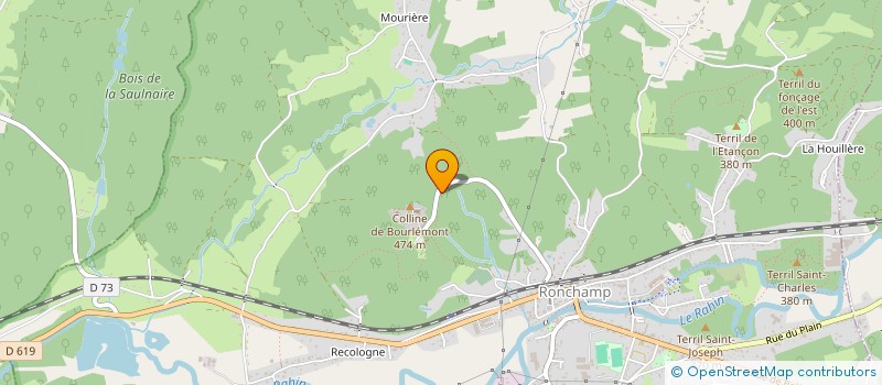 localisation de l'entreprise FONDS DE DOTATION DES CLARISSES DE RONCHAMP  RONCHAMP