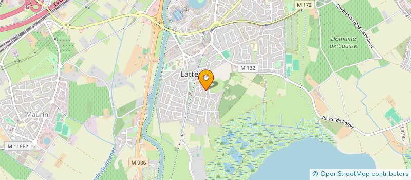 localisation de l'entreprise FONDS DE DOTATION DES TECHNIQUES ENERGETIQUES ET DES SCIENCES T.E.S. à LATTES