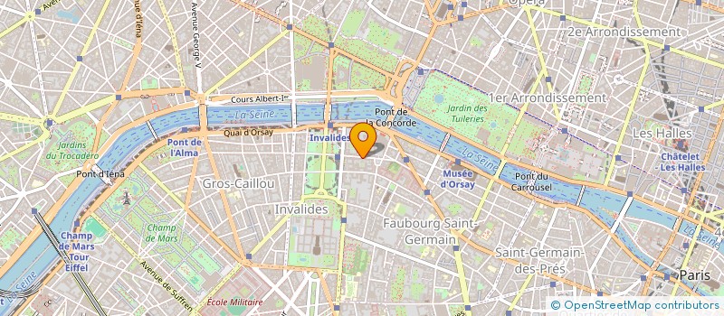 localisation de l'entreprise FONDS DE DOTATION DES VIEILLES MAISONS FRANCAISES  PARIS