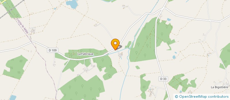 localisation de l'entreprise FONDS DE DOTATION DOMAINE ET CHATEAU D'OUBLAISE à LUCAY-LE-MALE