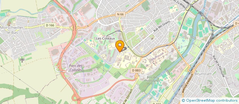 localisation de l'entreprise FONDS DE DOTATION DU CENTRE DE READAPTATION DE MULHOUSE à MULHOUSE