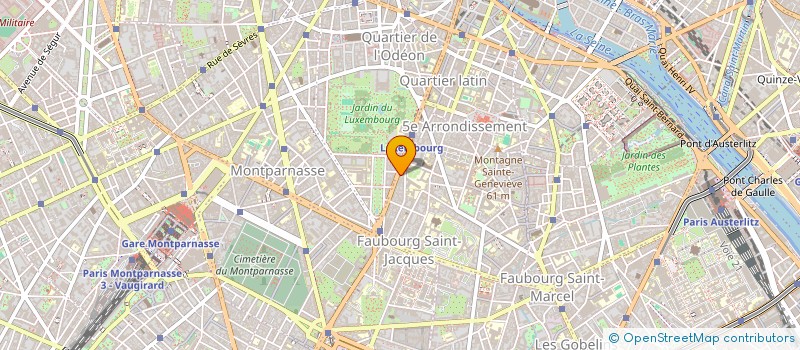 localisation de l'entreprise FONDS DE DOTATION DU CENTRE DES CULTURES DU MAROC A PARIS  PARIS