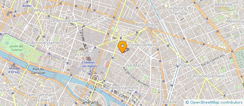 localisation de l'entreprise FONDS DE DOTATION DU CERCLE DE L'HARMONIE  PARIS